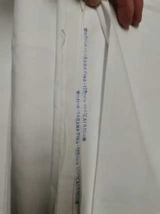 Lote sábanas antiguas algodón