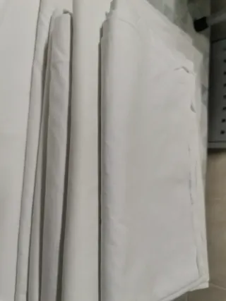 Lote sábanas antiguas algodón