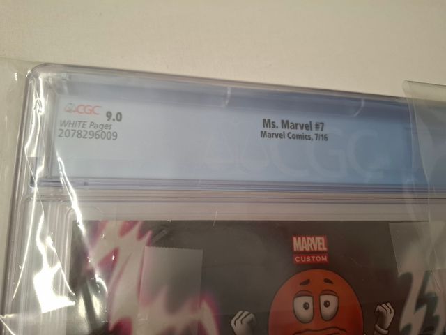 Fumetto con Custodia Marvel Comics CGC grade 9.0