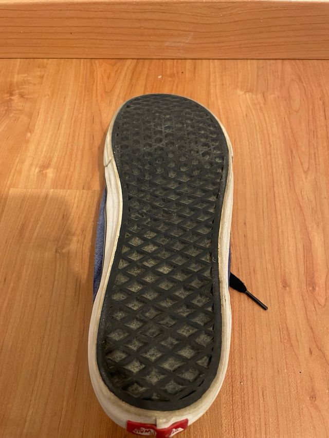 Zapatillas Vans Old Skool Azul y Blanco