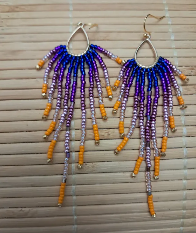 Pendientes Miyuki Hechos a Mano