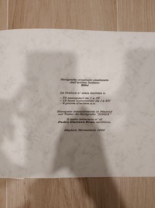 Serigrafía original Bibi - Edición limitada