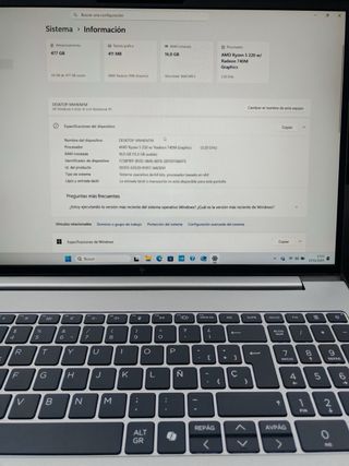 HP EliteBook portátil gris/plateado