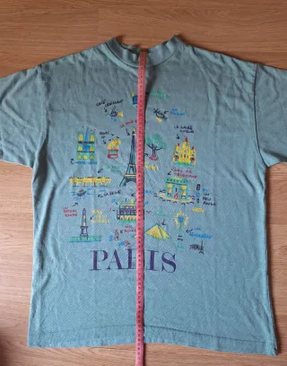 Camiseta vintage Paris