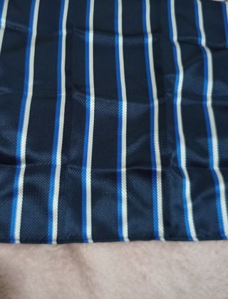 Conjunto Corbata sedosa Pañuelo y Gemelos