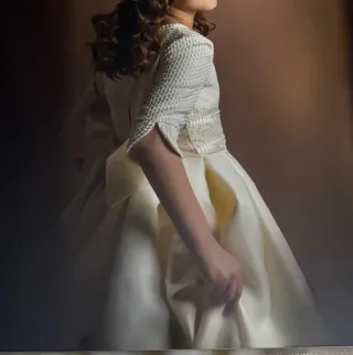 Traje de niña crema comunión