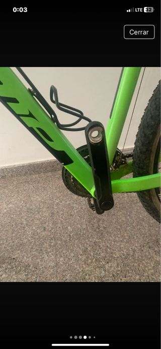 Bicicleta Montaña Verde