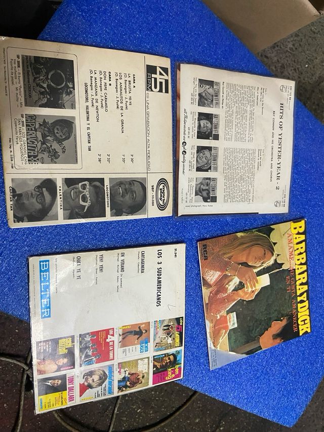 12 Vinilos Antiguos Compilatorios