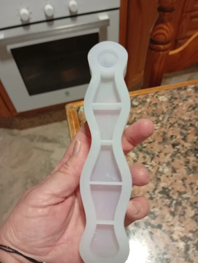Molde silicona porta inciensos