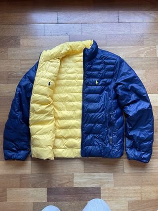 Chaqueta Polo Ralph Lauren reversible azul/amarill