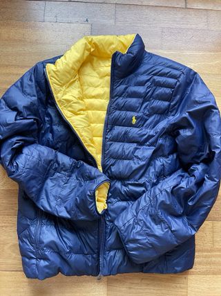 Chaqueta Polo Ralph Lauren reversible azul/amarill