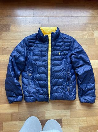 Chaqueta Polo Ralph Lauren reversible azul/amarill