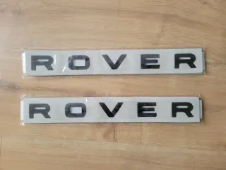 Letras Range Rover Negras