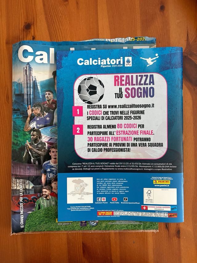 Album Calciatori Panini 2025-2026