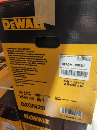 generador eléctrico inverter gasolina DeWalt DXGNi