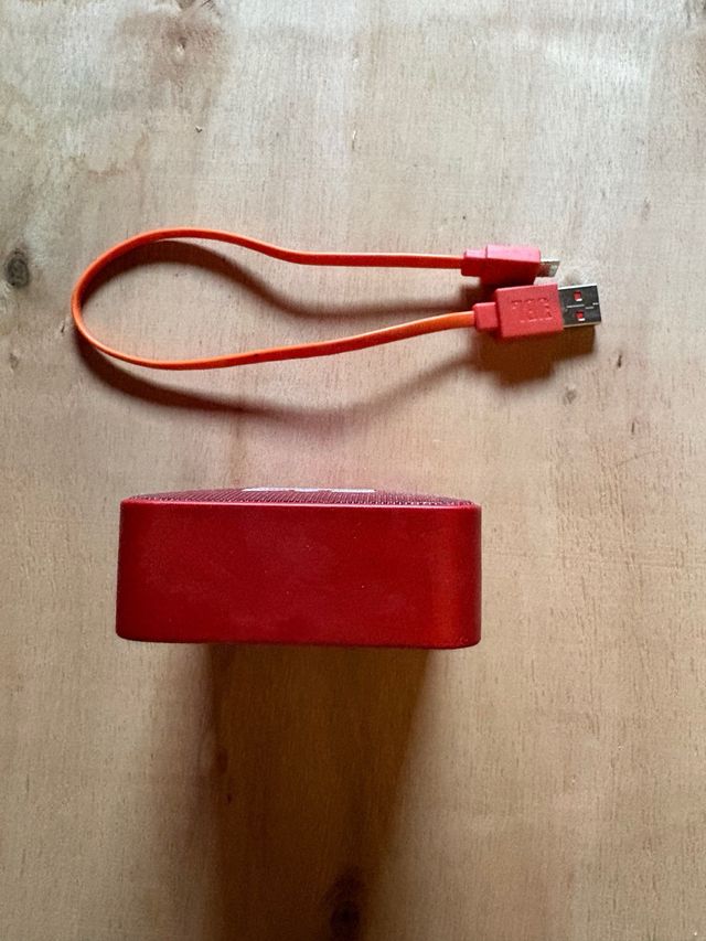 Cassa Bluetooth JBL Go Rossa + Cavo