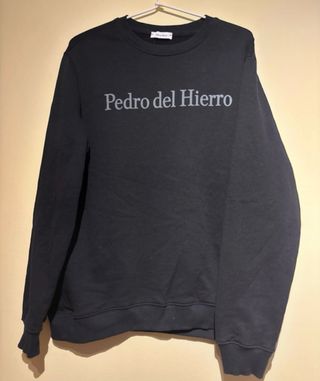 Sudadera Pedro del Hierro Talla S Negra