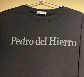 Sudadera Pedro del Hierro Talla S Negra