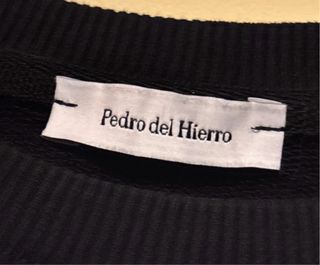 Sudadera Pedro del Hierro Talla S Negra