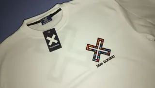 Sudadera Blue Banana Blanca Talla L