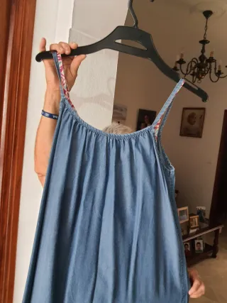 Vestido vaquero tirantes