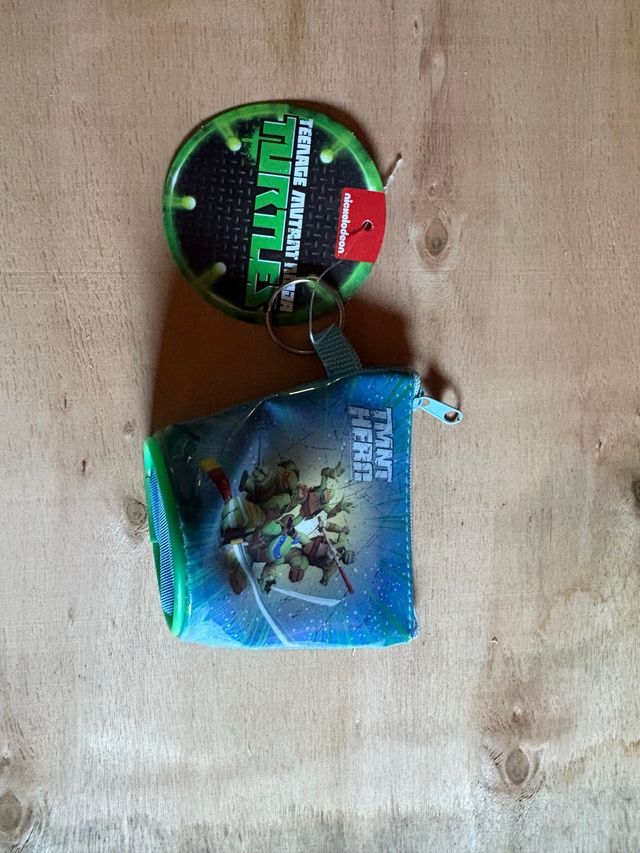 Portachiavi Tartarughe Ninja e Portamonete