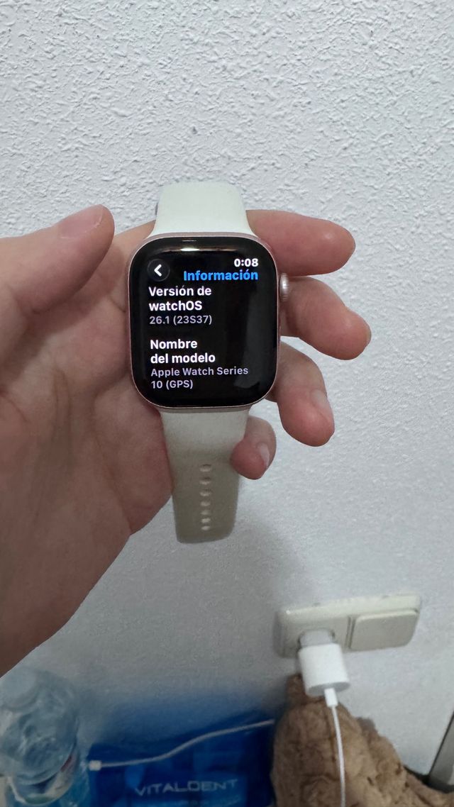 Apple Watch Series 10 Oro Rosa 42mm GPS me urge