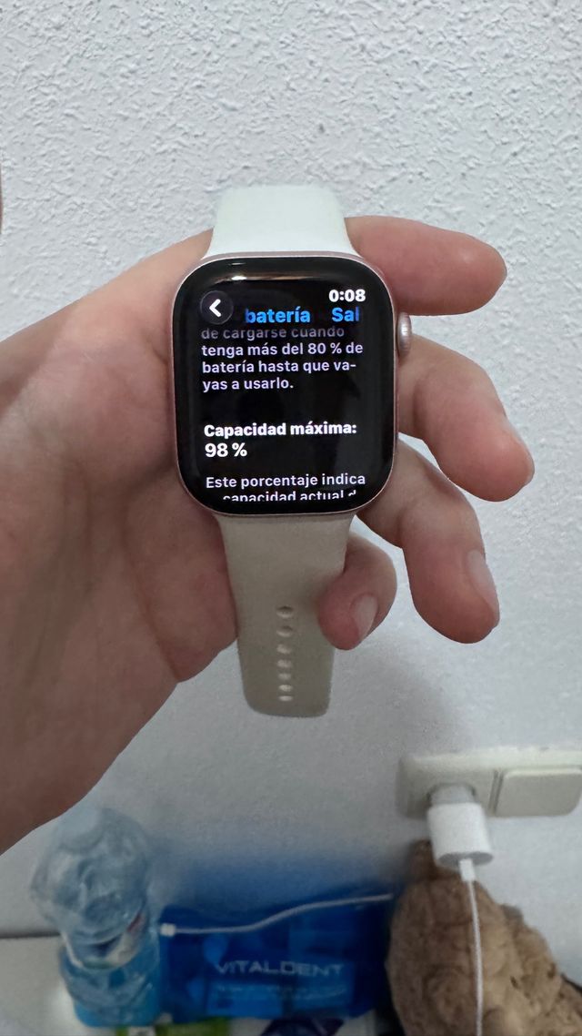 Apple Watch Series 10 Oro Rosa 42mm GPS me urge