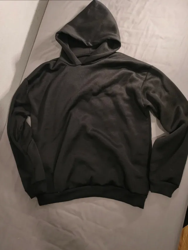 Chándal oversize negro básico