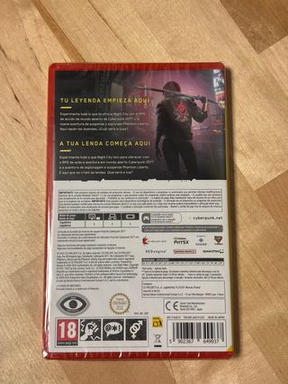 Cyberpunk 2077 Ultimate Edition Switch Precintado
