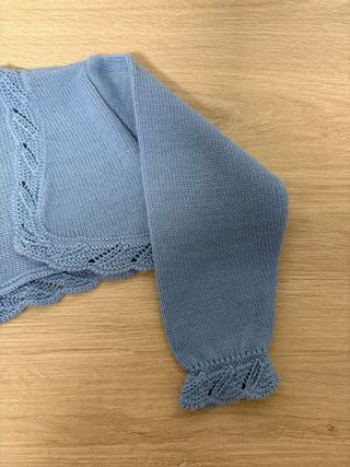 Chaqueta punto azul 18 meses