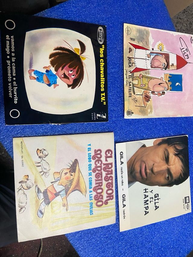 12 Discos Vinilo Antiguos Navideños