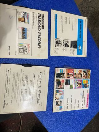 12 Discos Vinilo Antiguos Navideños