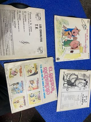 12 Discos Vinilo Antiguos Navideños