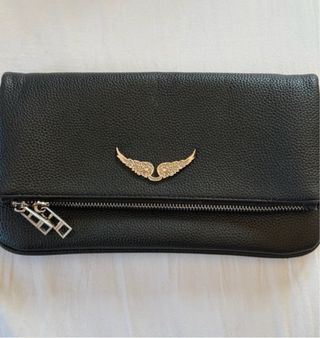 Bolso Zadig & Voltaire Negro y Plateado