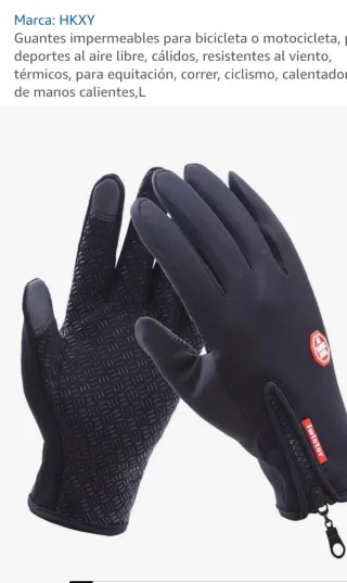 Guantes termicos impermeables y cortavientos nuevo
