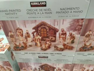 Nacimiento Pintado a Mano 14 Piezas