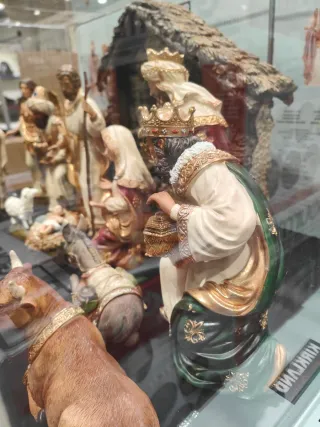 Nacimiento Pintado a Mano 14 Piezas