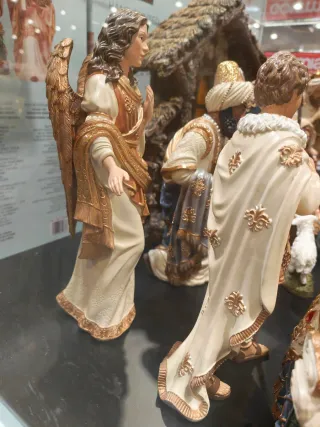 Nacimiento Pintado a Mano 14 Piezas