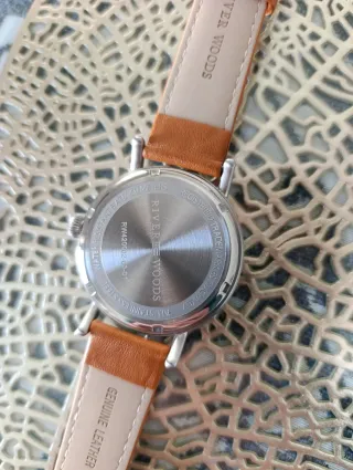 Reloj River Woods Marrón y Plateado