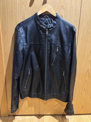 Chaqueta Cazadora Jack & Jones Negra talla M