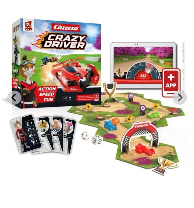 Carrera Crazy Driver Juego de Mesa