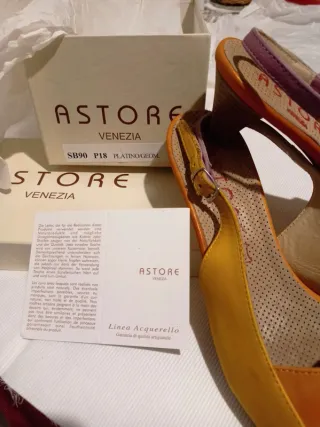 Astore Venezia Scarpe Donna Tg 41 Pelle
