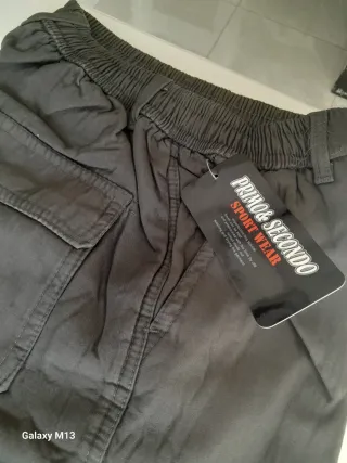 Pantalón cargo Primo & Secondo Negro