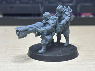 Warhammer 40k Krieg Engineers Mole Launcher