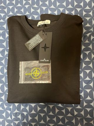 Sudadera Stone Island Negra