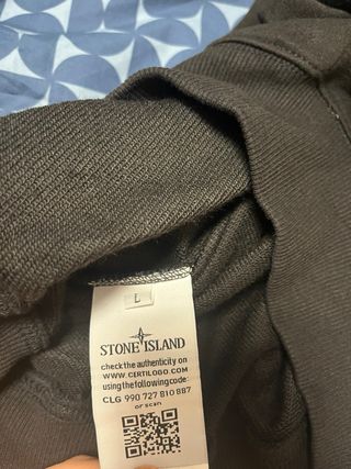 Sudadera Stone Island Negra