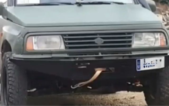 Paragolpes hierro Suzuki Vitara