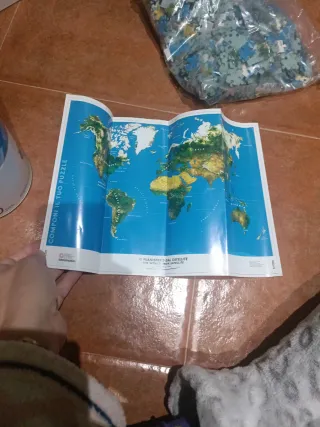 Puzzle Mapa Mundi 1000 Piezas Geogramma