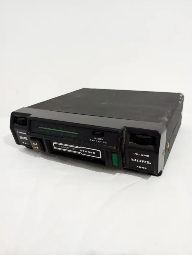 Radio Coche Mars Vintage Cassette AM/FM